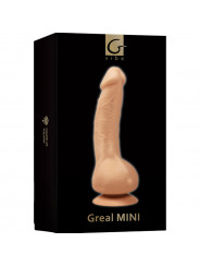 G-VIBE - GREAL MINI DILDO VIBRATORE IN SILICONE NATURALE