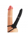 MYTHOLOGY - DILDO ANALE COBI ONYX CON ANELLO PER CAZZO E TESTICOLI 13 CM IN SILICONE