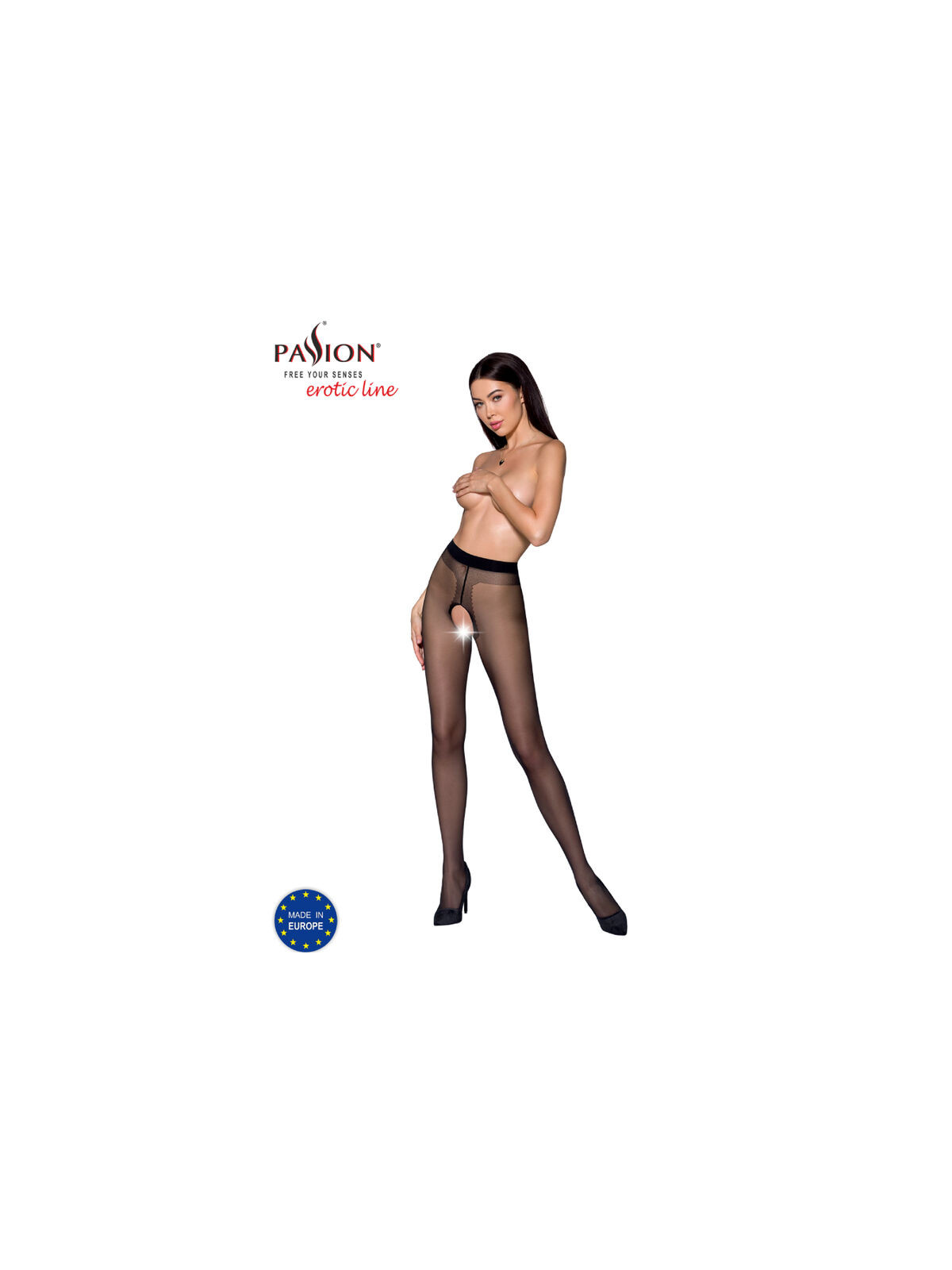 PASSION - TIOPEN 010 COLLANT NERO 1/2 20 DEN