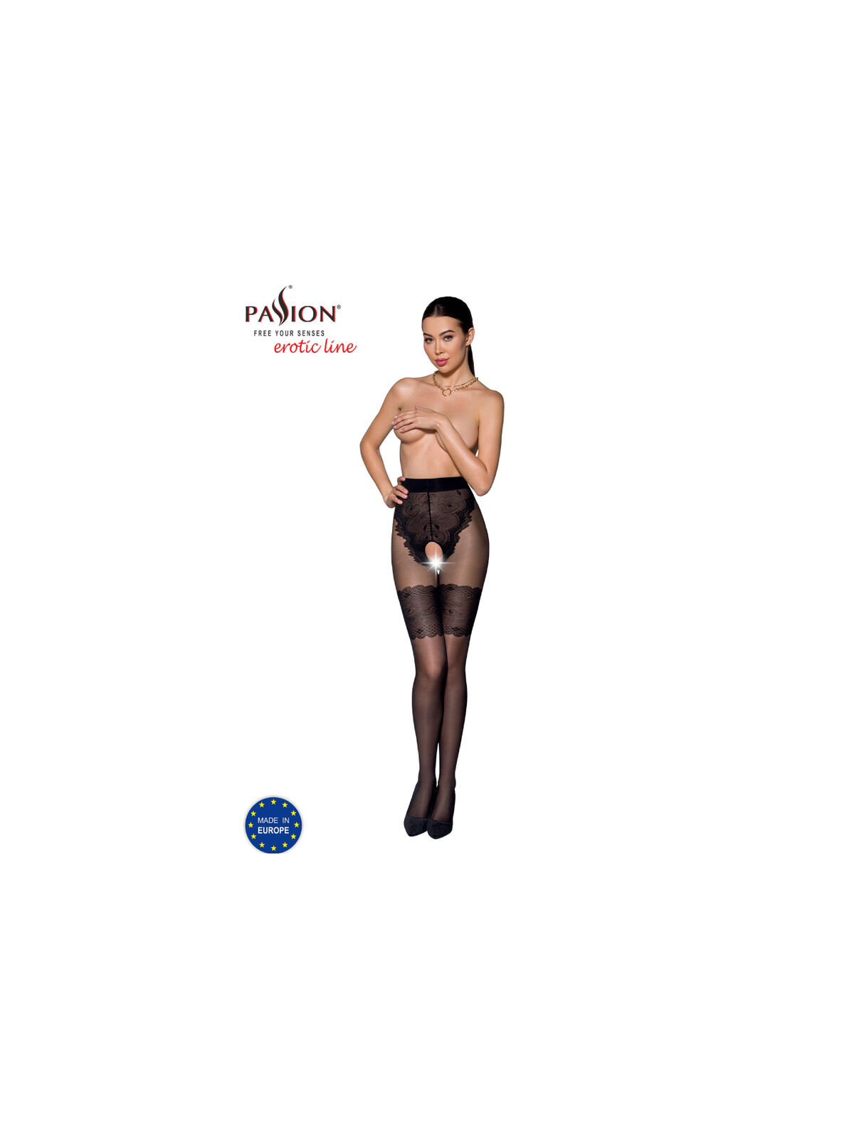 PASSION - TIOPEN 013 COLLANT NERO 1/2 20/40 DEN