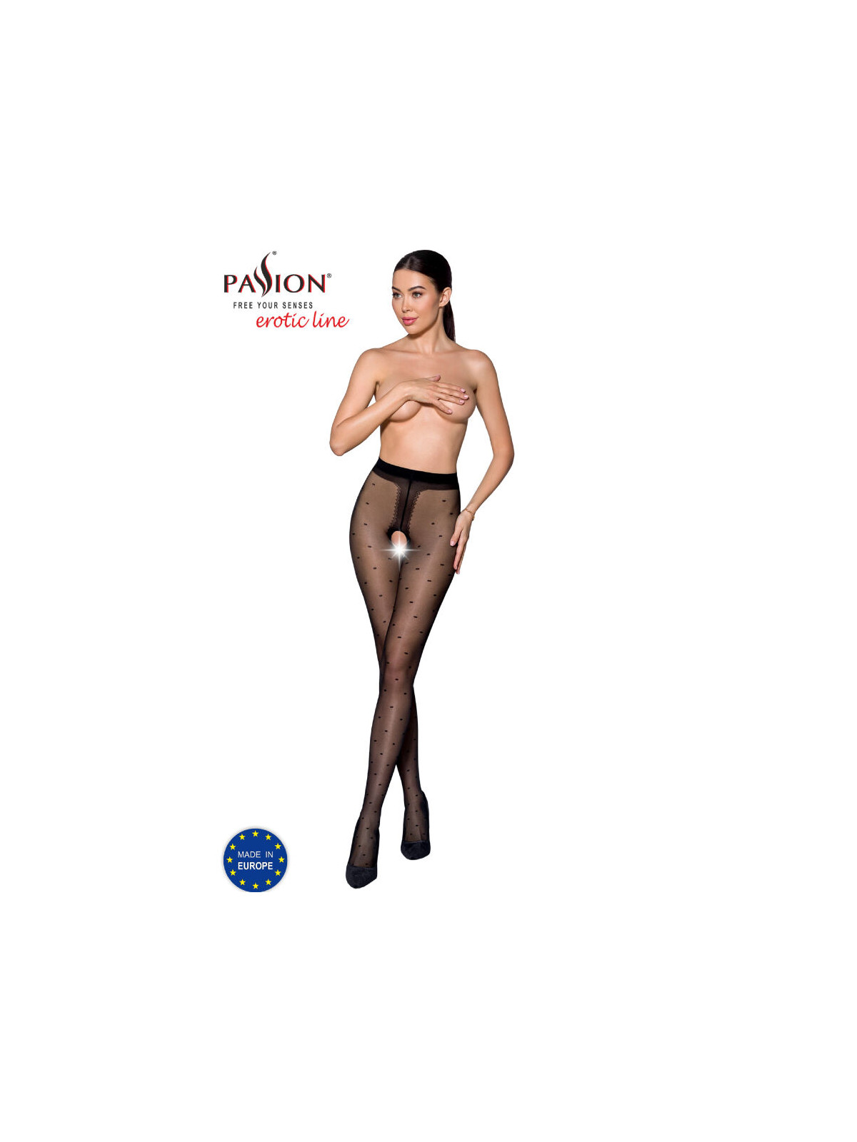 PASSION - TIOPEN 018 COLLANT NERO 1/2 20 DEN