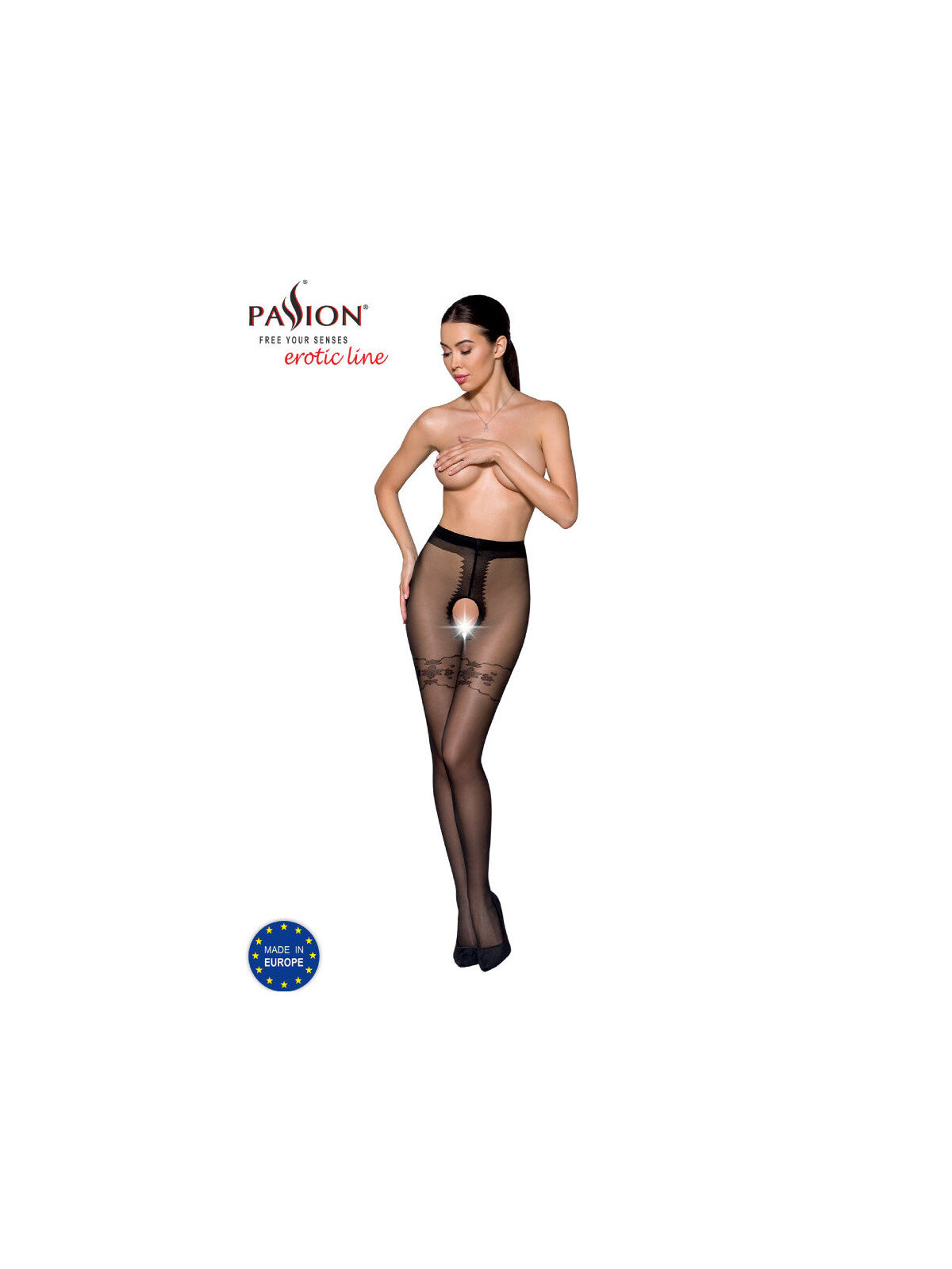 PASSION - TIOPEN 021 COLLANT NERO 1/2 20 DEN