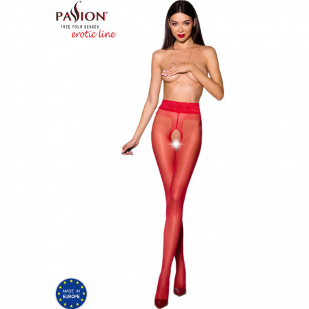 PASSION - TIOPEN 001 COLLANT ROSSO 1/2 20 DEN