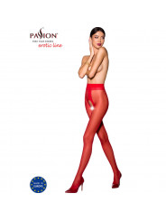 PASSION - COLLANT TIOPEN 007 ROSSO 1/2 20 DEN