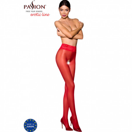 PASSION - TIOPEN 008 COLLANT ROSSO 3/4 30 DEN