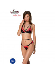 PASSION - SET PEONIA LINEA EROTICA ROSSO S/M