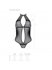 PASSION - SATARA BODY LINEA EROTICA NERO S/M