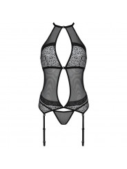 PASSION - CORSETTO SATARA LINEA EROTICA NERO S/M