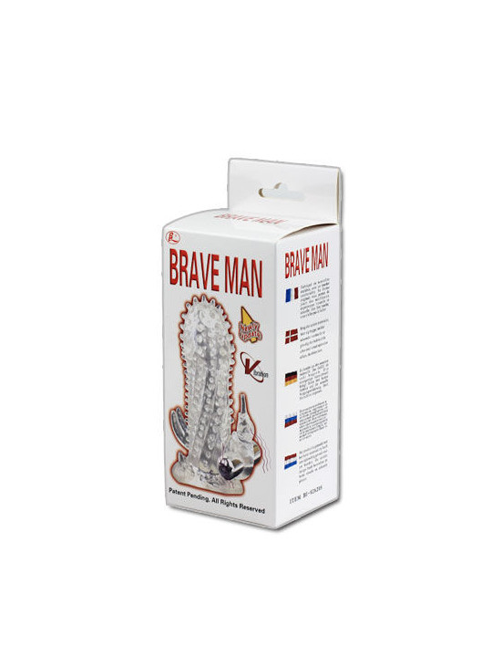 BAILE - ESTENSIONE DEL PENE VIBRATORE BRAVE MAN RABBIT