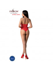 PASSION - BS094 BODYSTOCK ROSSO TAGLIA UNICA