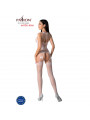 PASSION - BS095 BODYSTOCKING BIANCO TAGLIA UNICA