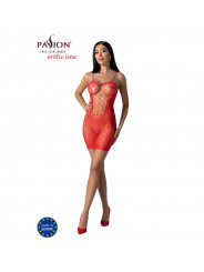 PASSION - BS096 BODYSTOCK ROSSO TAGLIA UNICA