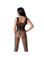 PASSION - BS098 BODYSTOCKING NERO TAGLIA UNICA