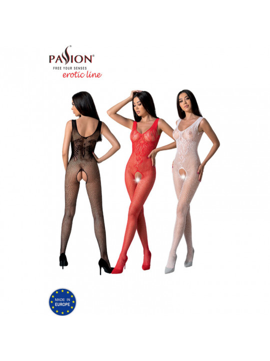 PASSION - BS098 BODYSTOCKING NERO TAGLIA UNICA