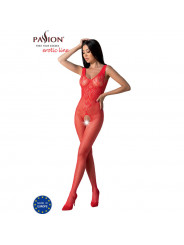 PASSION - BS098 BODYSTOCK ROSSO TAGLIA UNICA