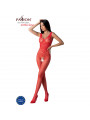 PASSION - BS098 BODYSTOCK ROSSO TAGLIA UNICA