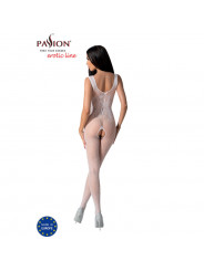 PASSION - BS098 BODYSTOCKING BIANCO TAGLIA UNICA