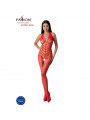 PASSION - BODYSTOCKING BS100 ROSSO TAGLIA UNICA