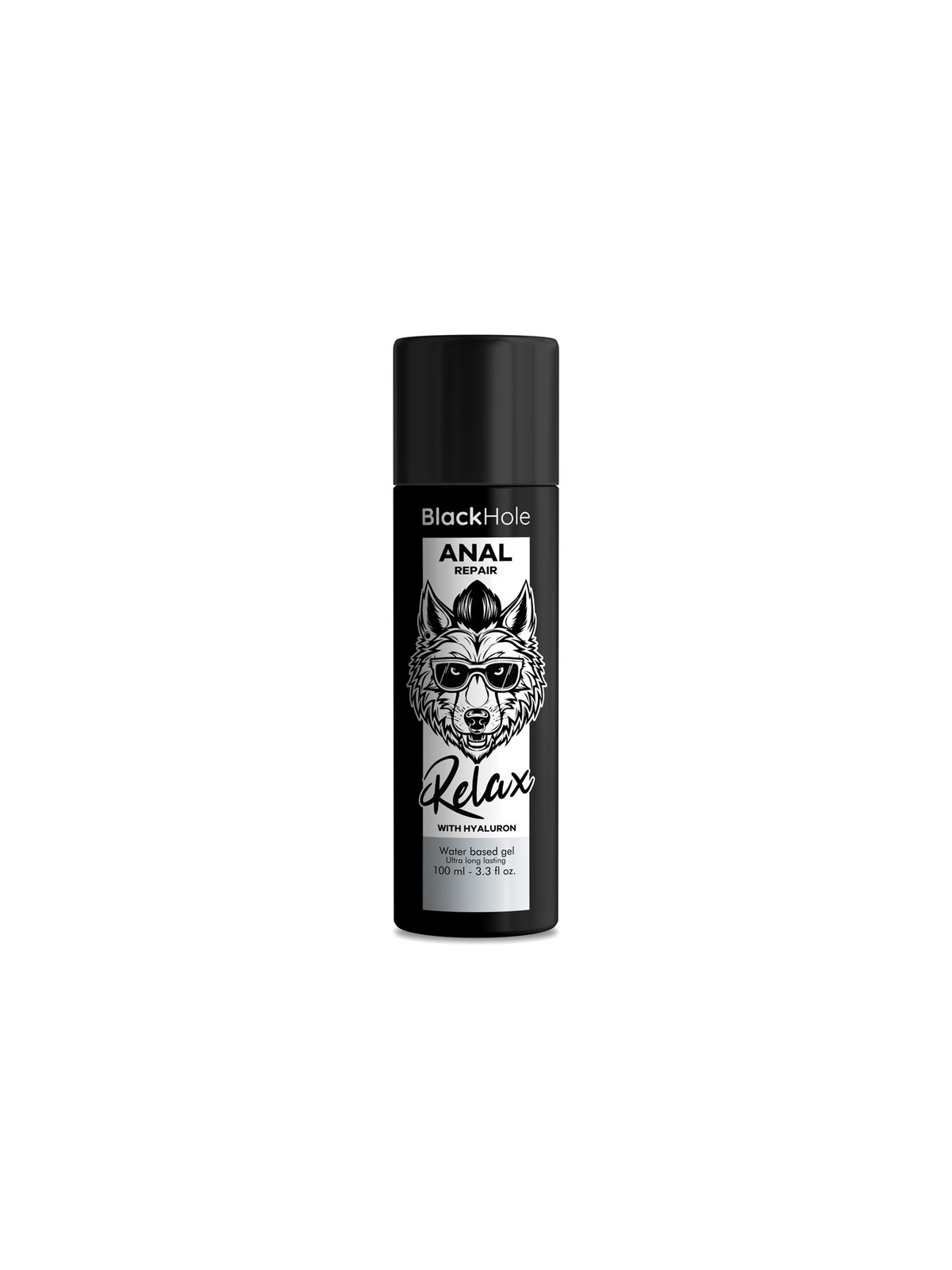 BLACK HOLE - RIPARAZIONE ANALE RELAX A BASE ACQUA CON IALURONE 100 ML