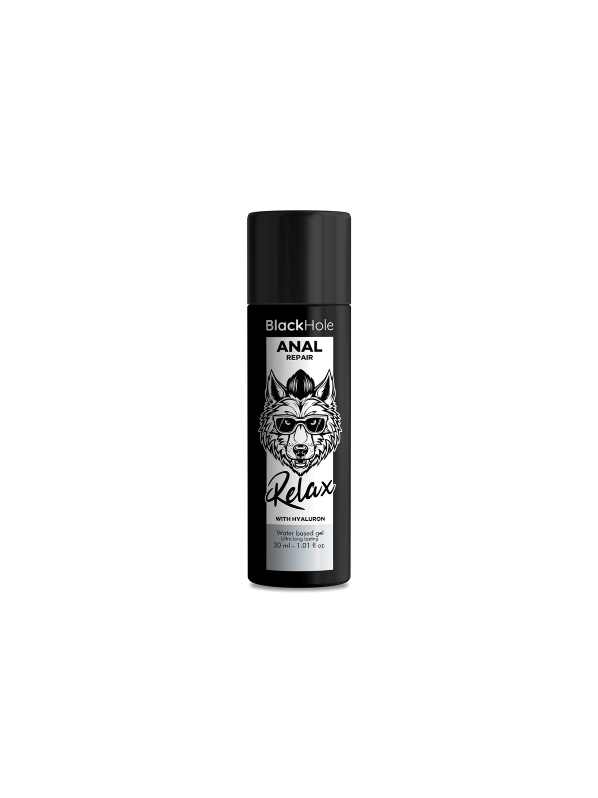 BLACK HOLE - RIPARAZIONE ANALE RELAX A BASE ACQUA CON IALURONE 30 ML