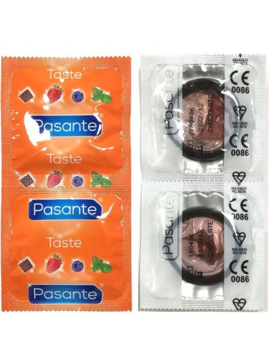 PASANTE - PRESERVATIVI AL GUSTO CIOCCOLATO BORSA TENTAZIONE 144 UNIT