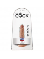 KING COCK - PENE REALISTICO 12 CM CARAMEL