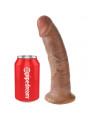 KING COCK - PENE REALISTICO 21.7 CM CARAMEL