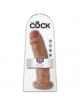 KING COCK - PENE REALISTICO 24 CM CARAMEL