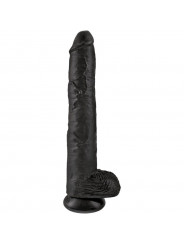 KING COCK - PENE REALISTICO CON SFERE 30.5 CM NERO