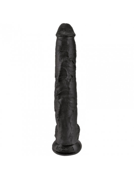 KING COCK - PENE REALISTICO CON SFERE 30.5 CM NERO