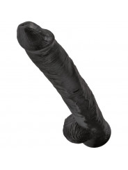 KING COCK - PENE REALISTICO CON SFERE 30.5 CM NERO