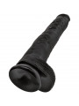 KING COCK - PENE REALISTICO CON SFERE 30.5 CM NERO