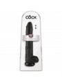 KING COCK - PENE REALISTICO CON SFERE 30.5 CM NERO