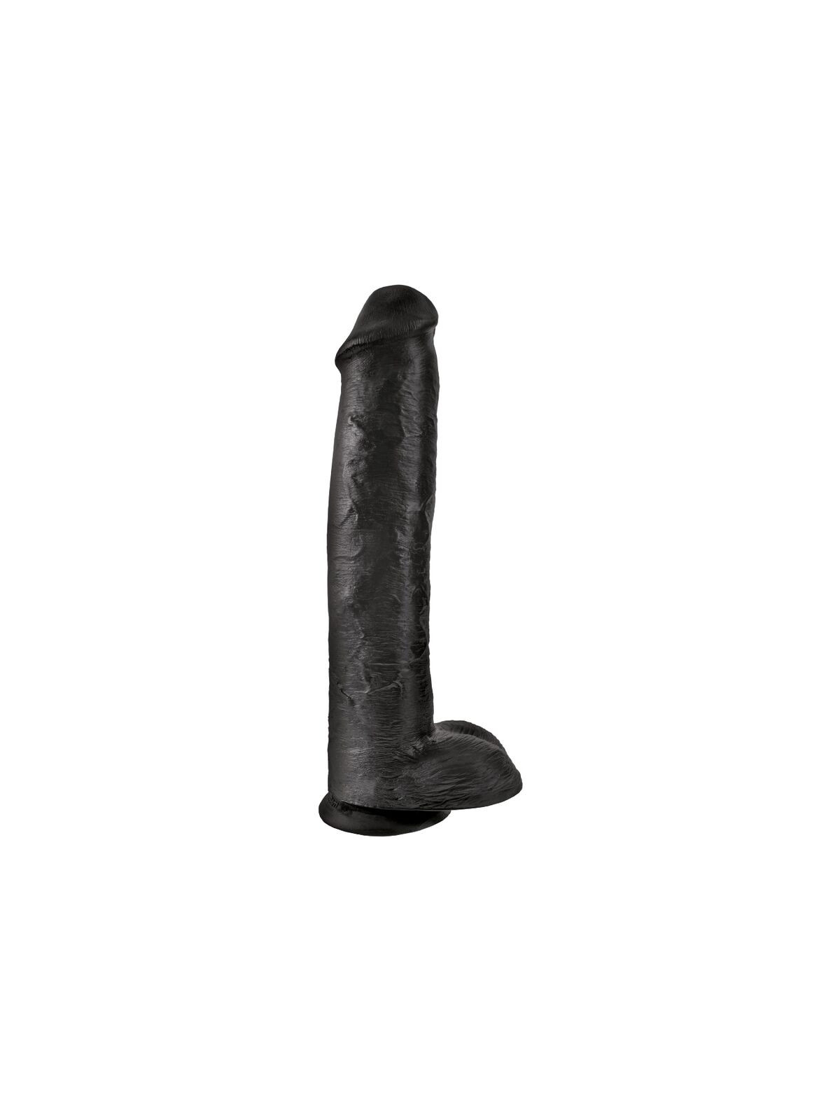 KING COCK - PENE REALISTICO CON SFERE 34.2 CM NERO