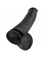 KING COCK - PENE REALISTICO CON SFERE 34.2 CM NERO