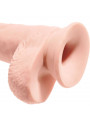 KING COCK - PENE REALISTICO CON SFERE 19.4 CM LEGGERO