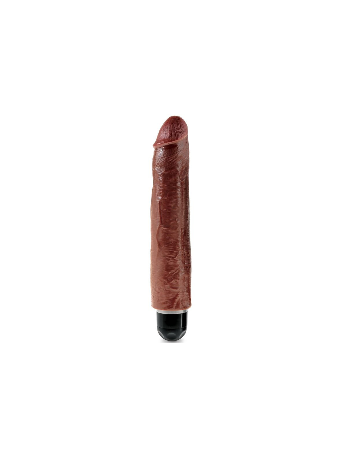 KING COCK - VIBRATORE REALISTICO DEL PENE 25.6 CM MARRONE