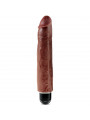 KING COCK - VIBRATORE REALISTICO DEL PENE 25.6 CM MARRONE