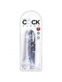 KING COCK - CLEAR PENE REALISTICO 15.5 CM TRASPARENTE