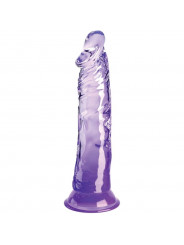 KING COCK - CLEAR PENE REALISTICO 19.7 CM VIOLA