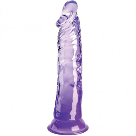 KING COCK - CLEAR PENE REALISTICO 19.7 CM VIOLA