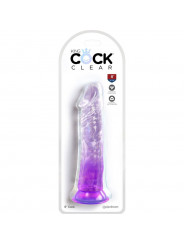 KING COCK - CLEAR PENE REALISTICO 19.7 CM VIOLA