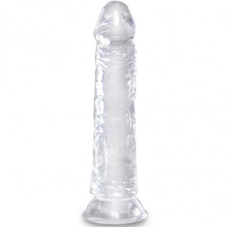 KING COCK - PENE REALISTICO CHIARO 19.7 CM TRASPARENTE