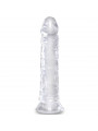 KING COCK - PENE REALISTICO CHIARO 19.7 CM TRASPARENTE