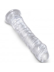 KING COCK - PENE REALISTICO CHIARO 19.7 CM TRASPARENTE