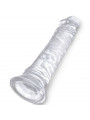 KING COCK - PENE REALISTICO CHIARO 19.7 CM TRASPARENTE