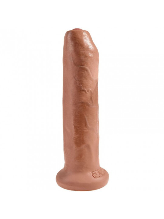 KING COCK - PENE REALISTICO NON TAGLIATO 17.8 CM CARAMELLO