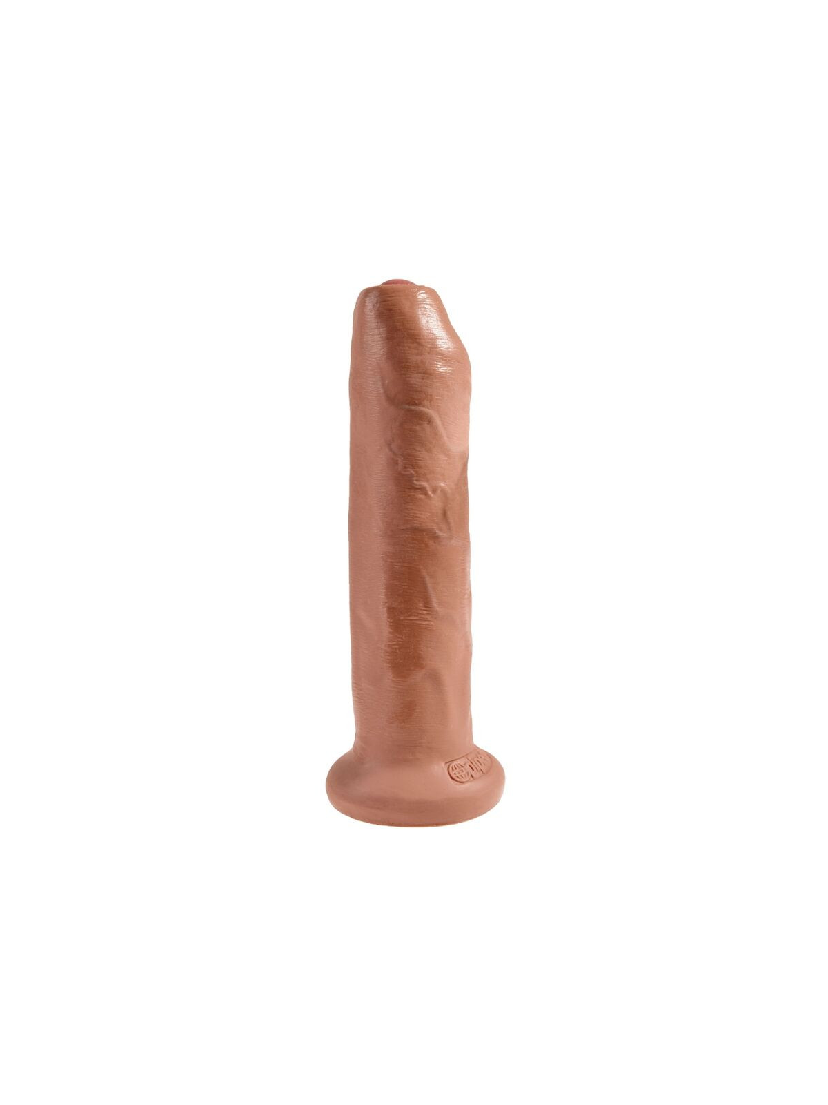 KING COCK - PENE REALISTICO NON TAGLIATO 17.8 CM CARAMELLO