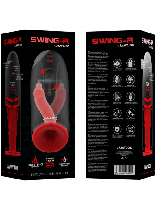 JAMYJOB - EFFETTO RISCALDANTE SWING-R, SWING TECH E MASTURBATORE VIBRANTE