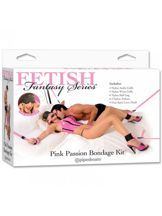 FETISH FANTASY SERIES - KIT BONDAGE ROSA